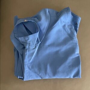 Petite Ceil Blue Scrub Set